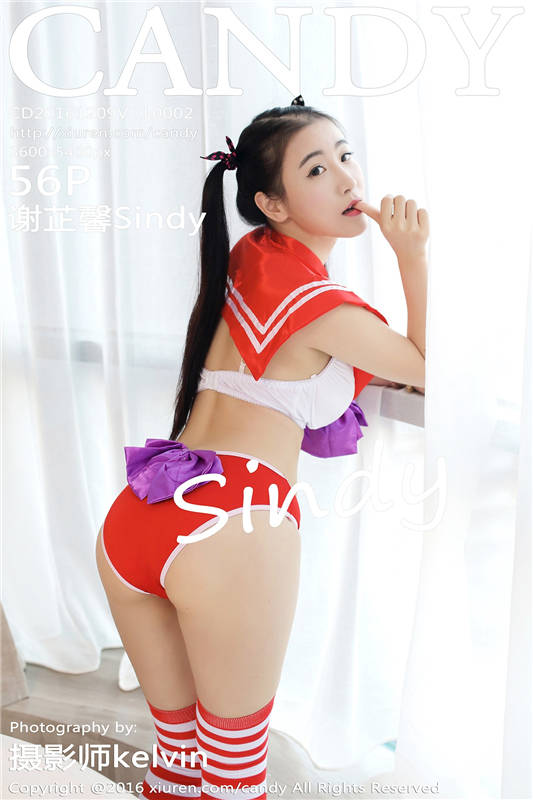 [CANDY糖果画报]  2016.12.09 VOL.002 谢芷馨Sindy [56+1P/115M]