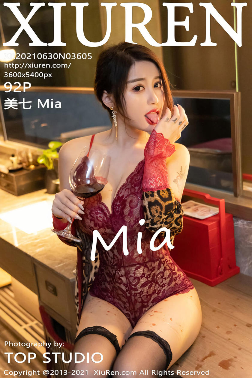 [XiuRen秀人网] 2021.06.30 No.3605 美七 Mia [92+1P]